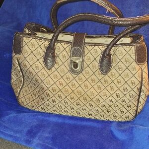 Brown Designer Tote Bag